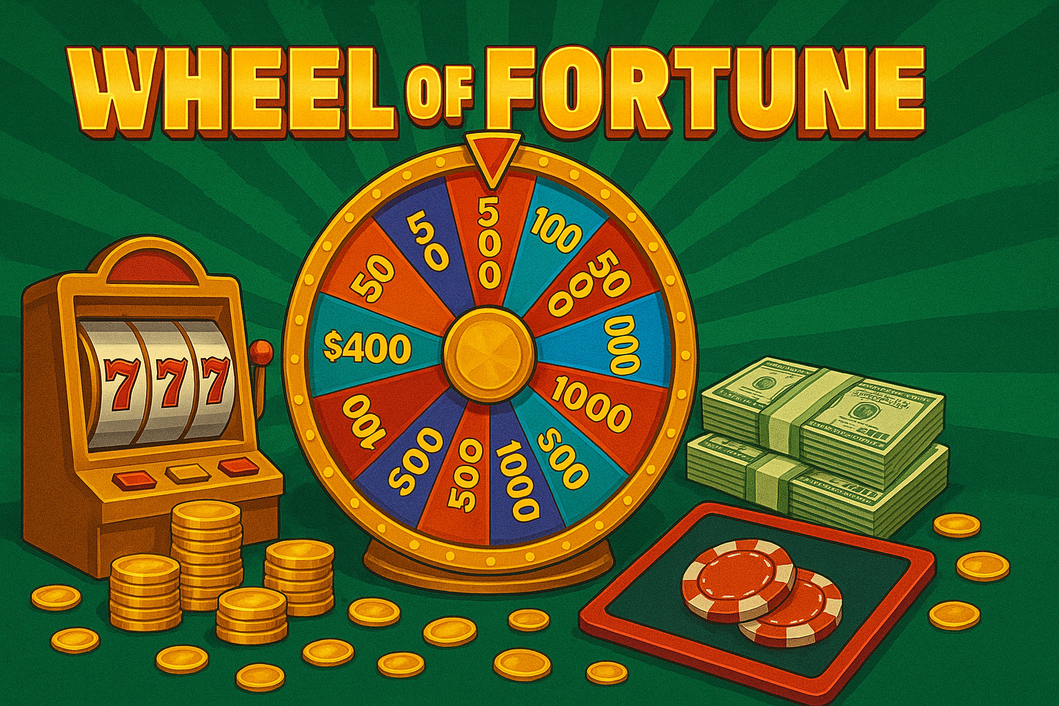 Wheel of Fortune QQ888 – Vòng Quay May Mắn Đỉnh Cao